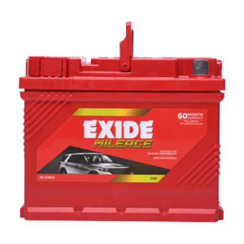 Exide MLDIN50R Car battery in inverterchennai.com